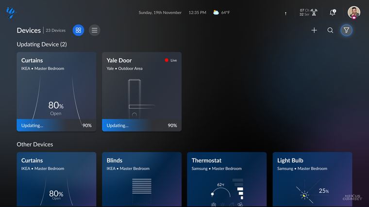 v3 devices updating