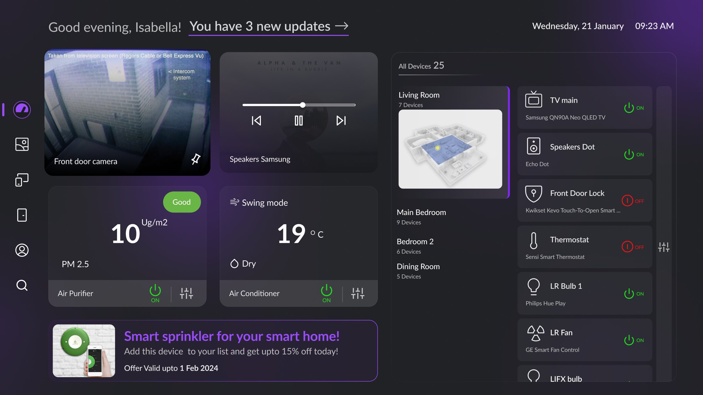 v1 dashboard