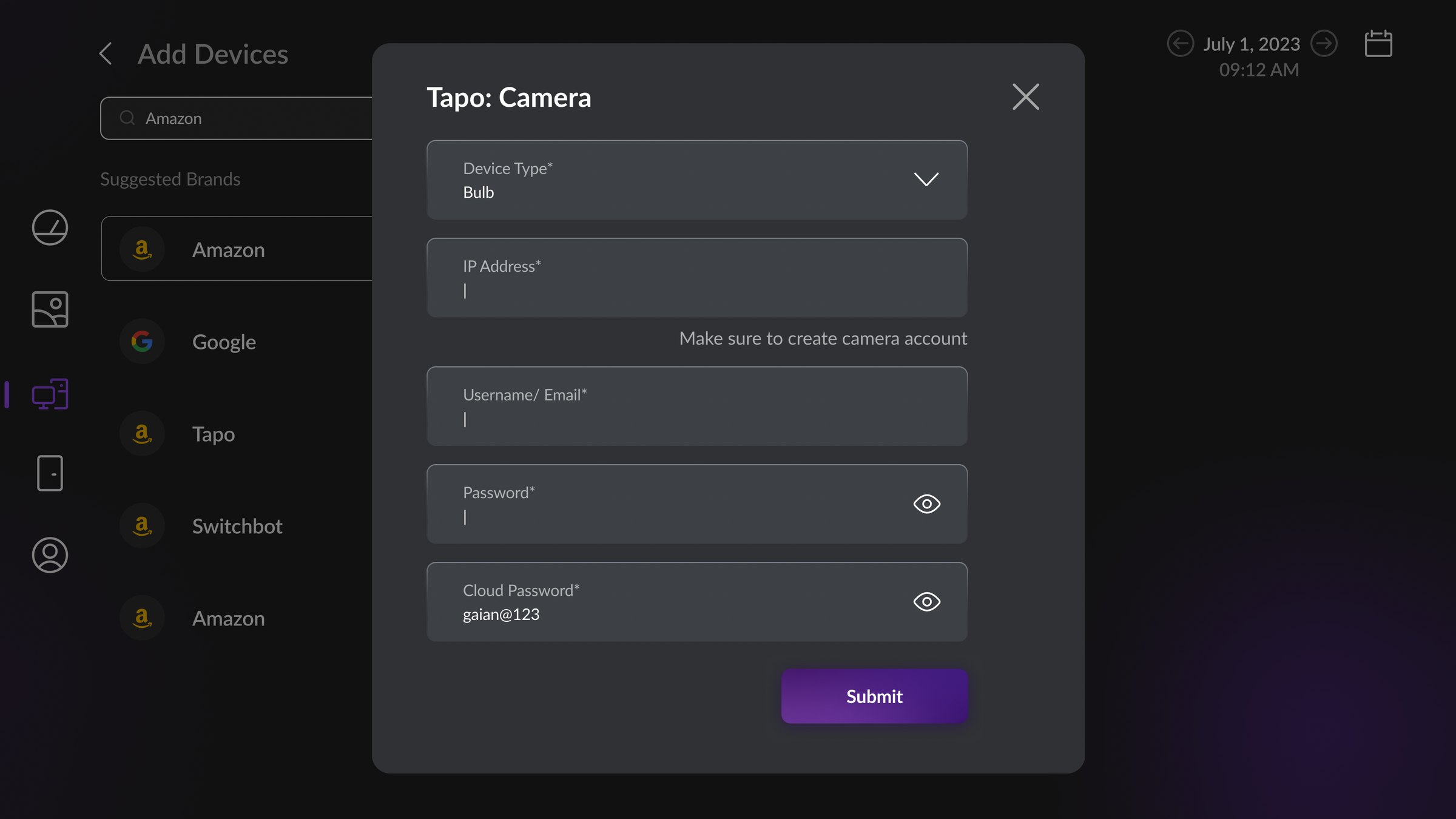 v2 add manually, long form with no QR
