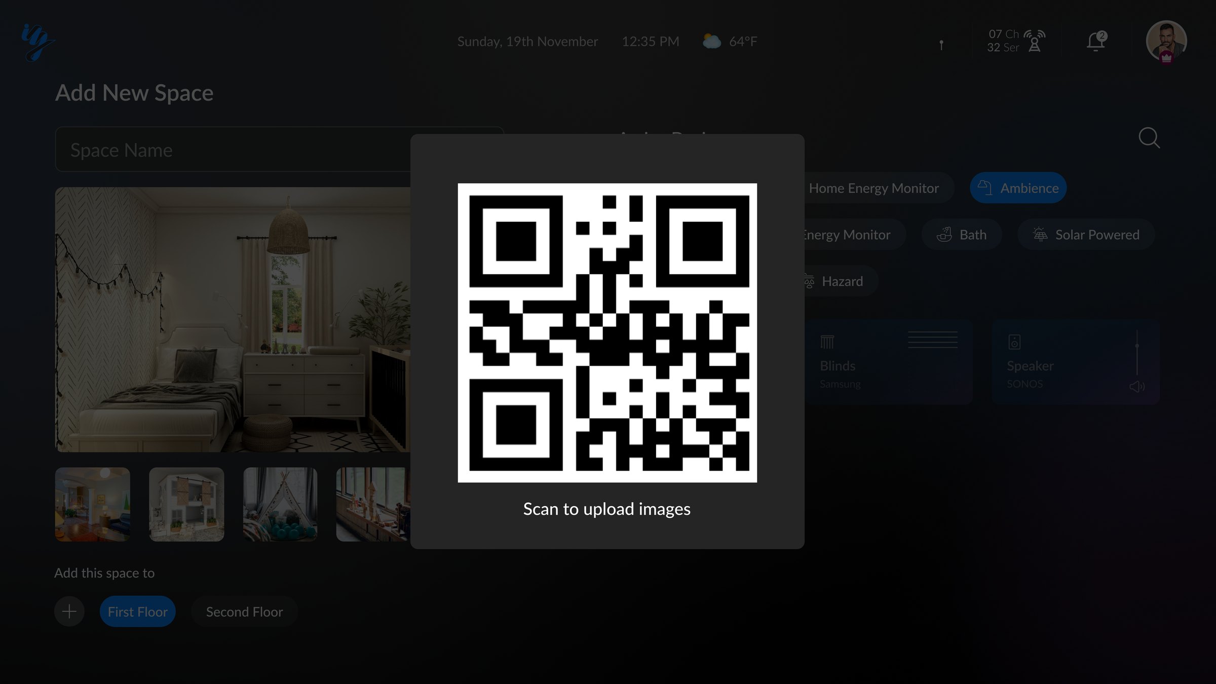v3 device pairing by QR code